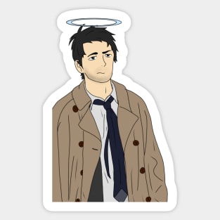 Castiel is Not Impressed Sticker